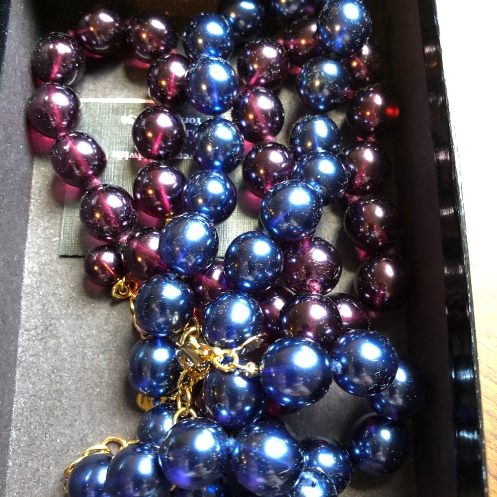 💛💜💙Joan Rivers Translucent Necklaces - Picture 7 of 9